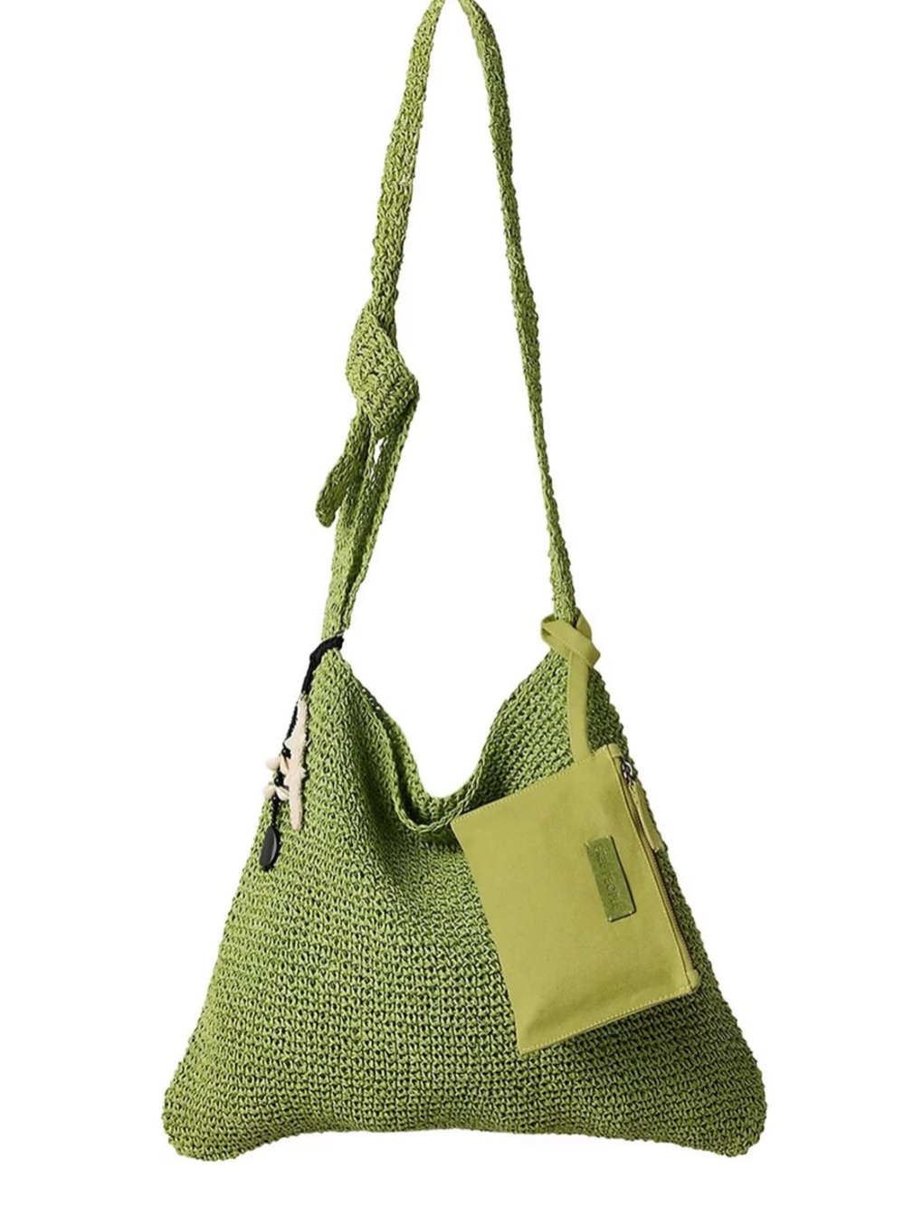 Free People Coastal Crush Straw Tote